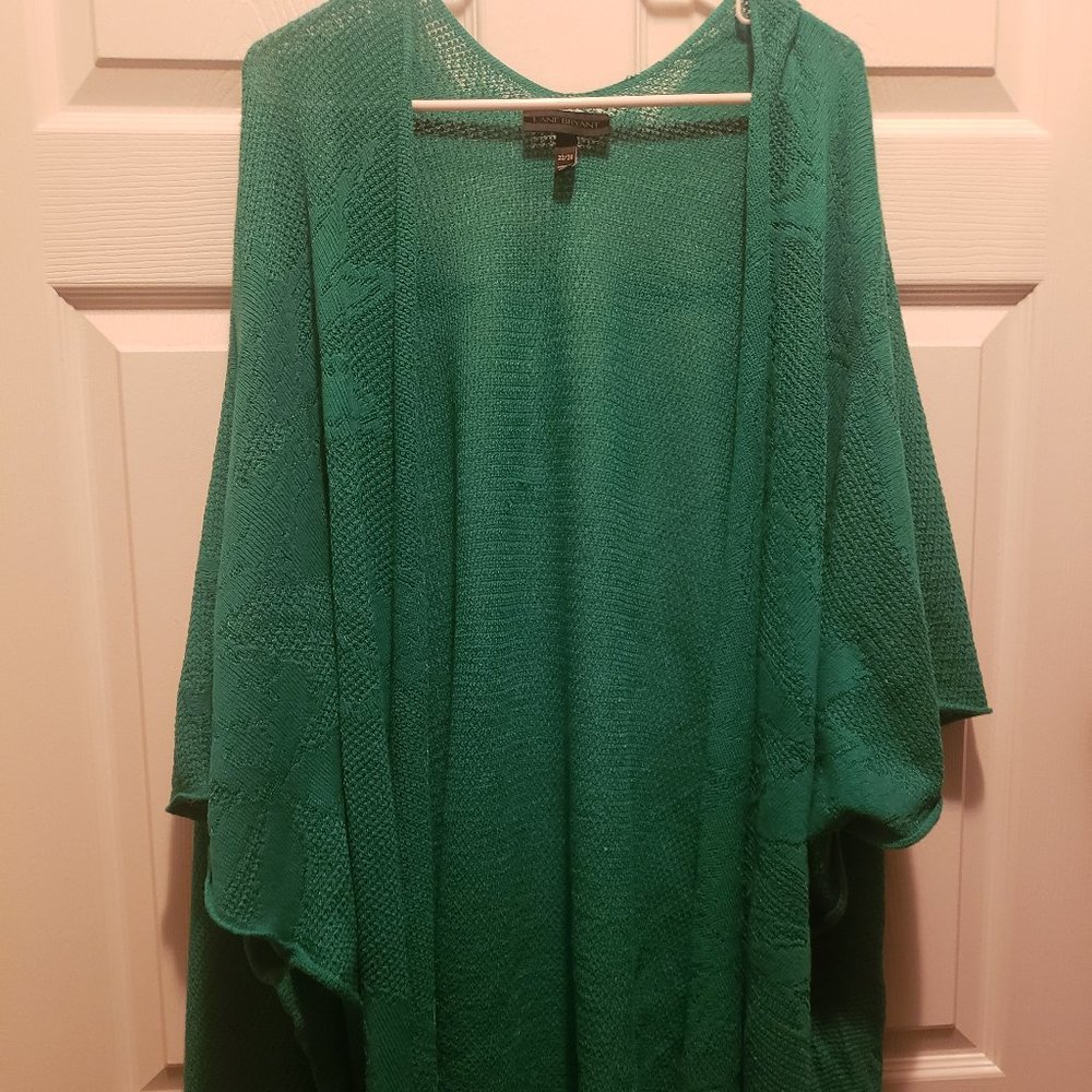 Lane Bryant kimono style sweater, 22/28, Emerald color